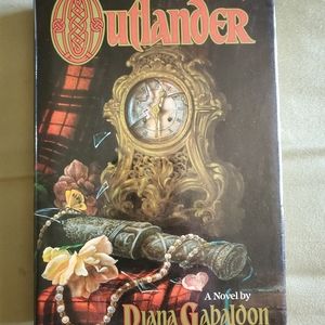 Outlander Hard Cover. signed copy from 1991